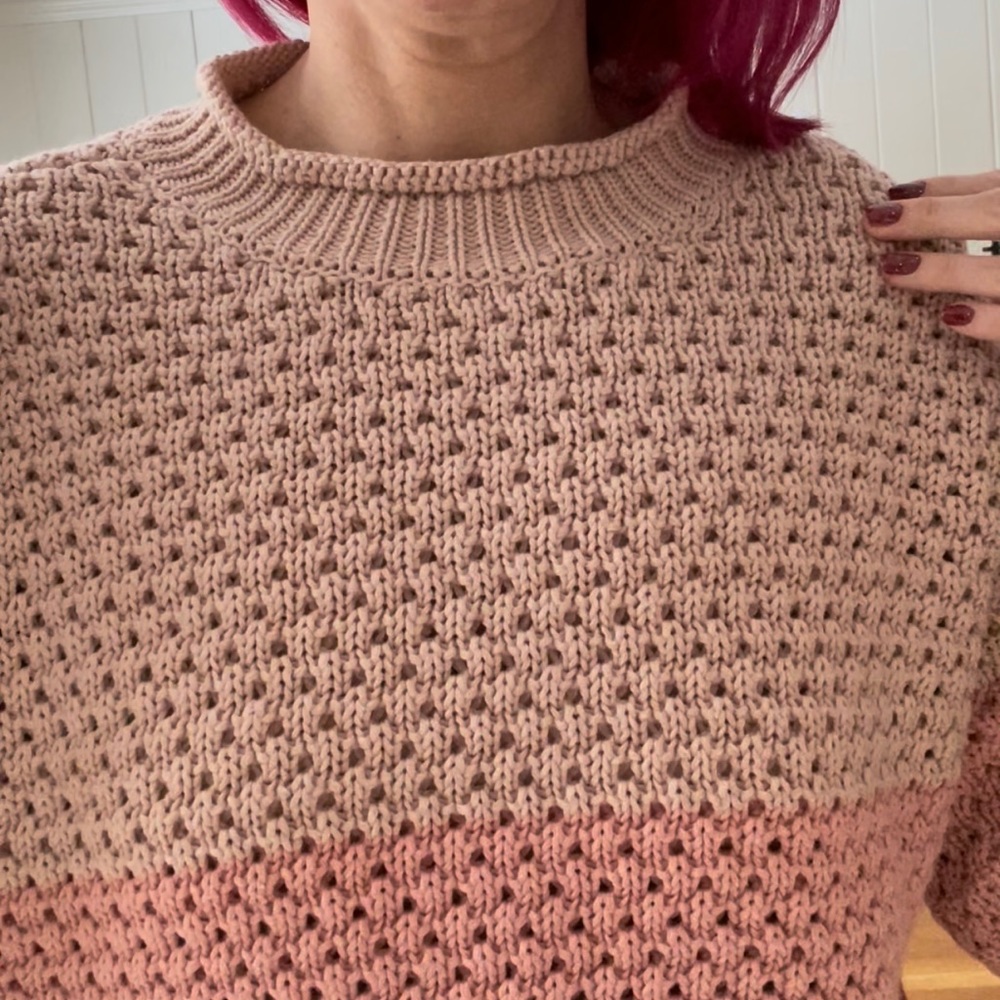 Knot Sisters Zela Sweater (pointelle) - Picture 7 of 10